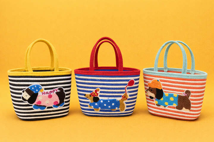 Happy Dachshund Tote