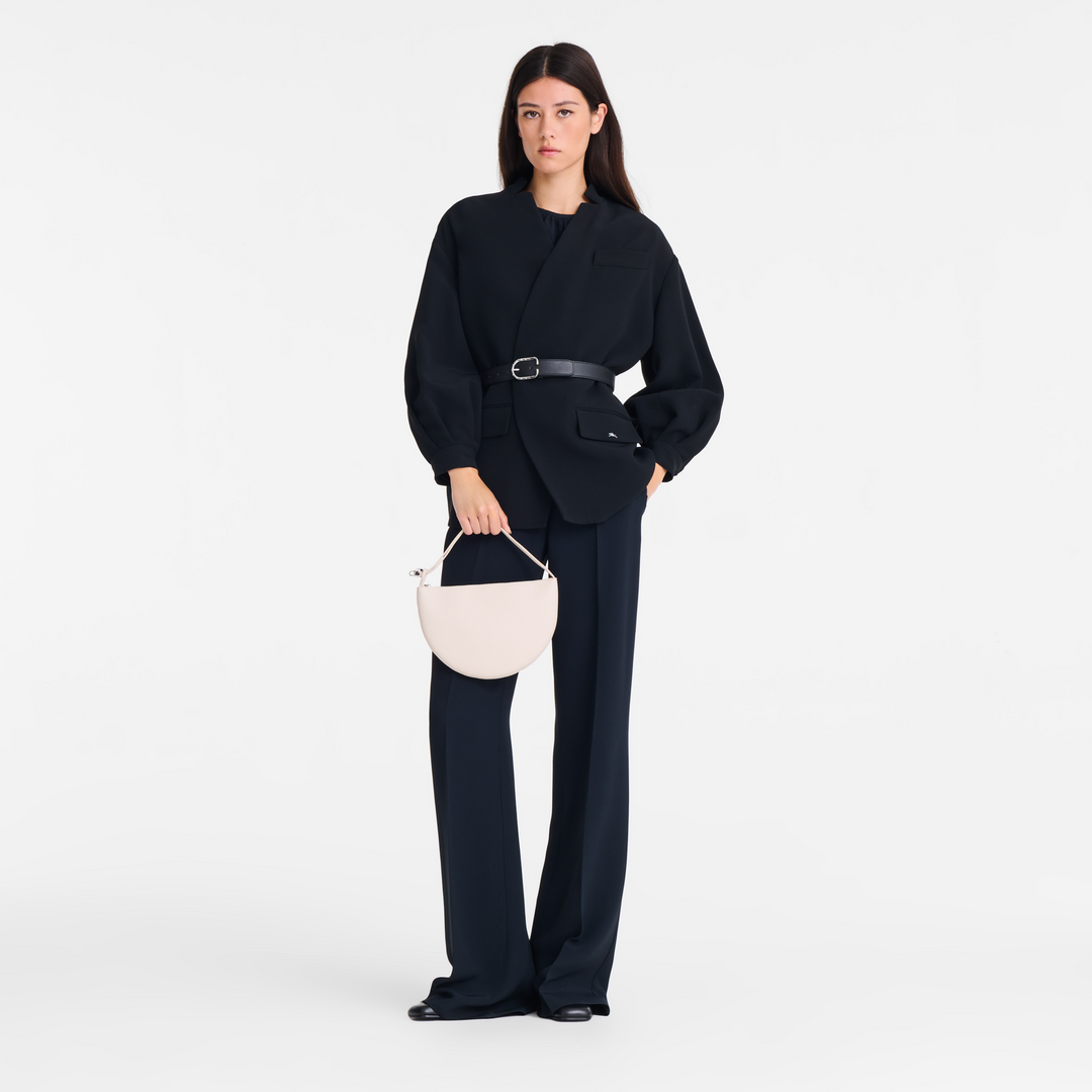 Longchamp - Le Roseau Clutch Paper Leather