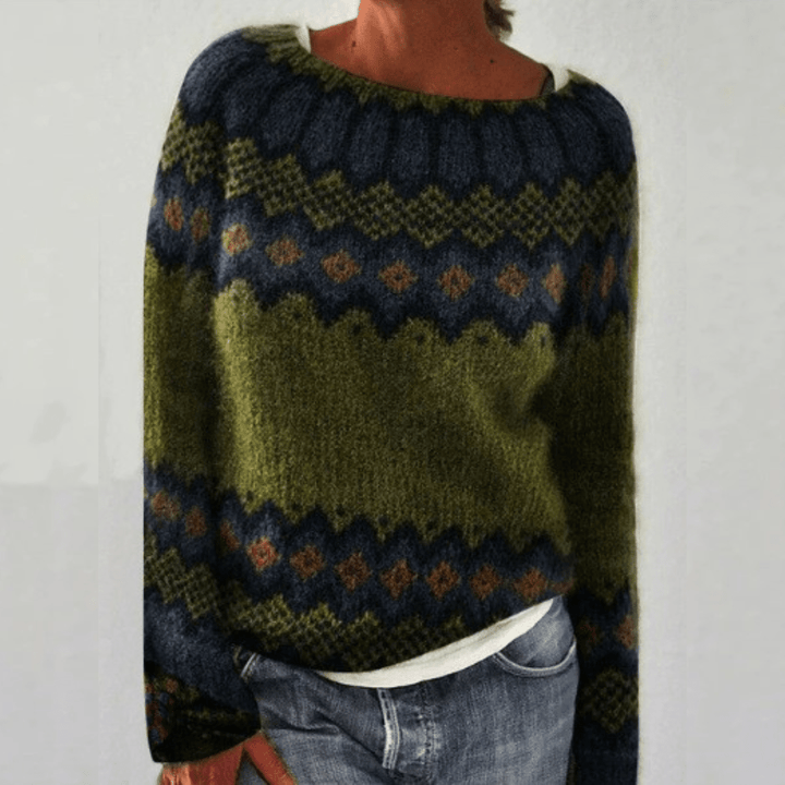 ANITA™ - COMFORTABLE RETRO KNIT SWEATER