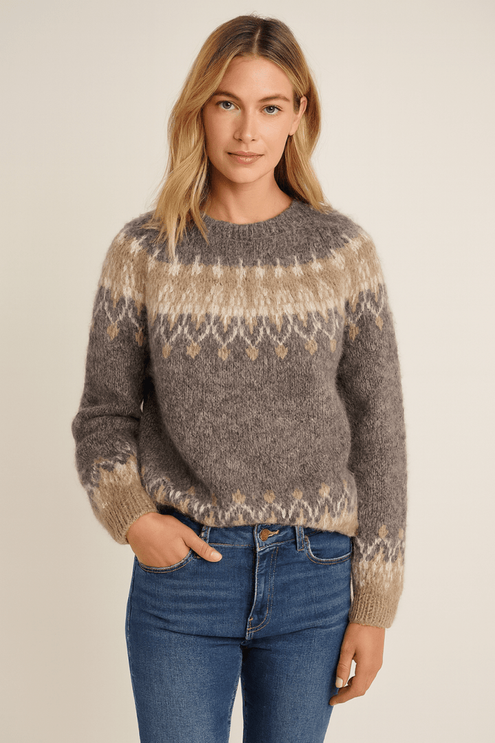 ARIA™ - LUXURIOUS MOHAIR KNIT SWEATER