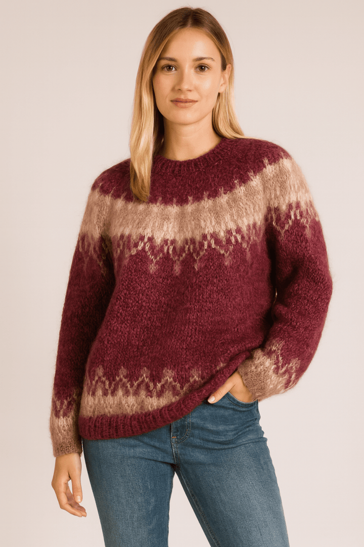 ARIA™ - LUXURIOUS MOHAIR KNIT SWEATER