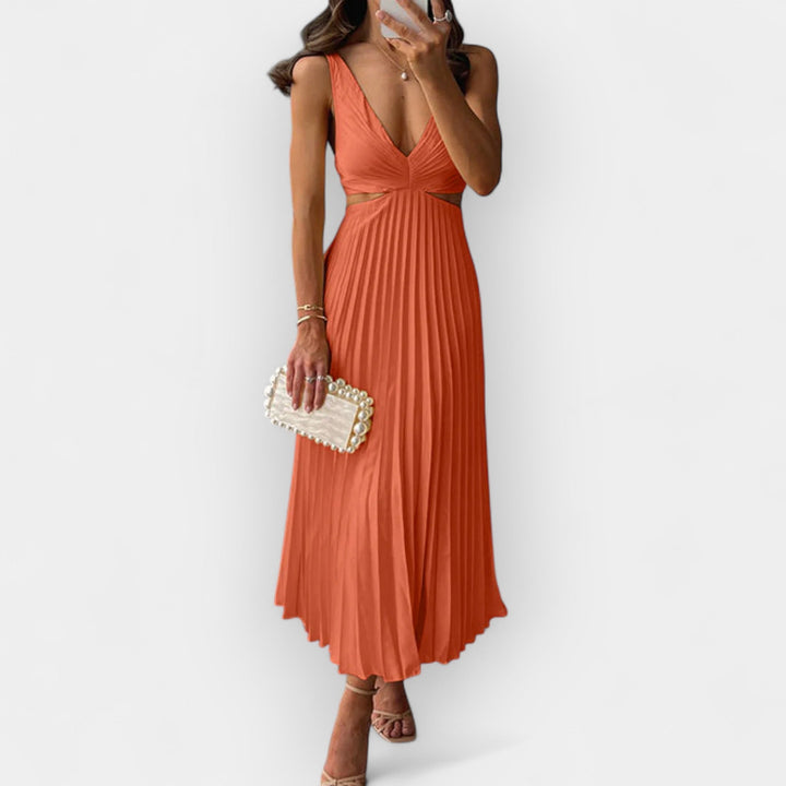 Midi Satin Dress
