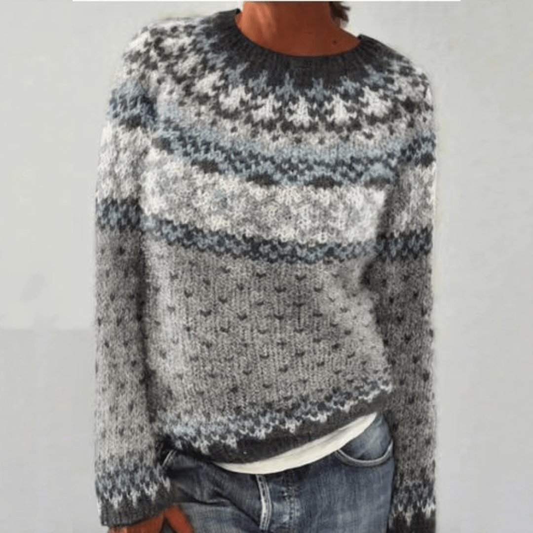 SILVIA™ Vintage-Inspired Sweater